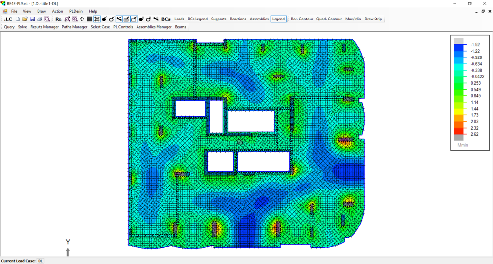 Minimum and maximum directions of bending moments could be displayed in PLPAK