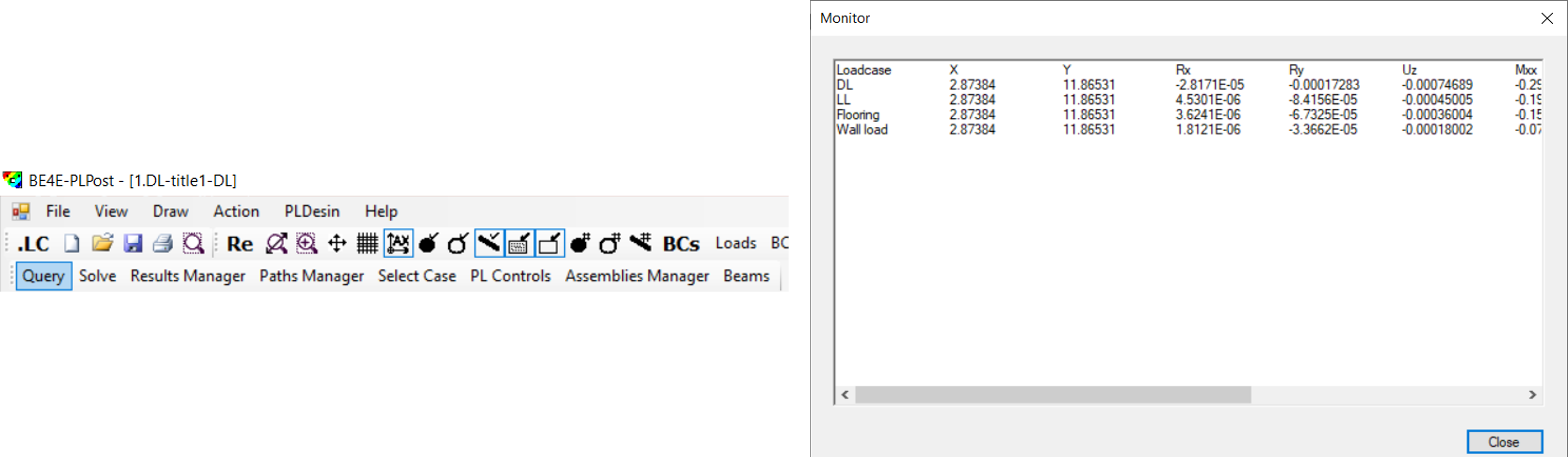 Query in PLPAK