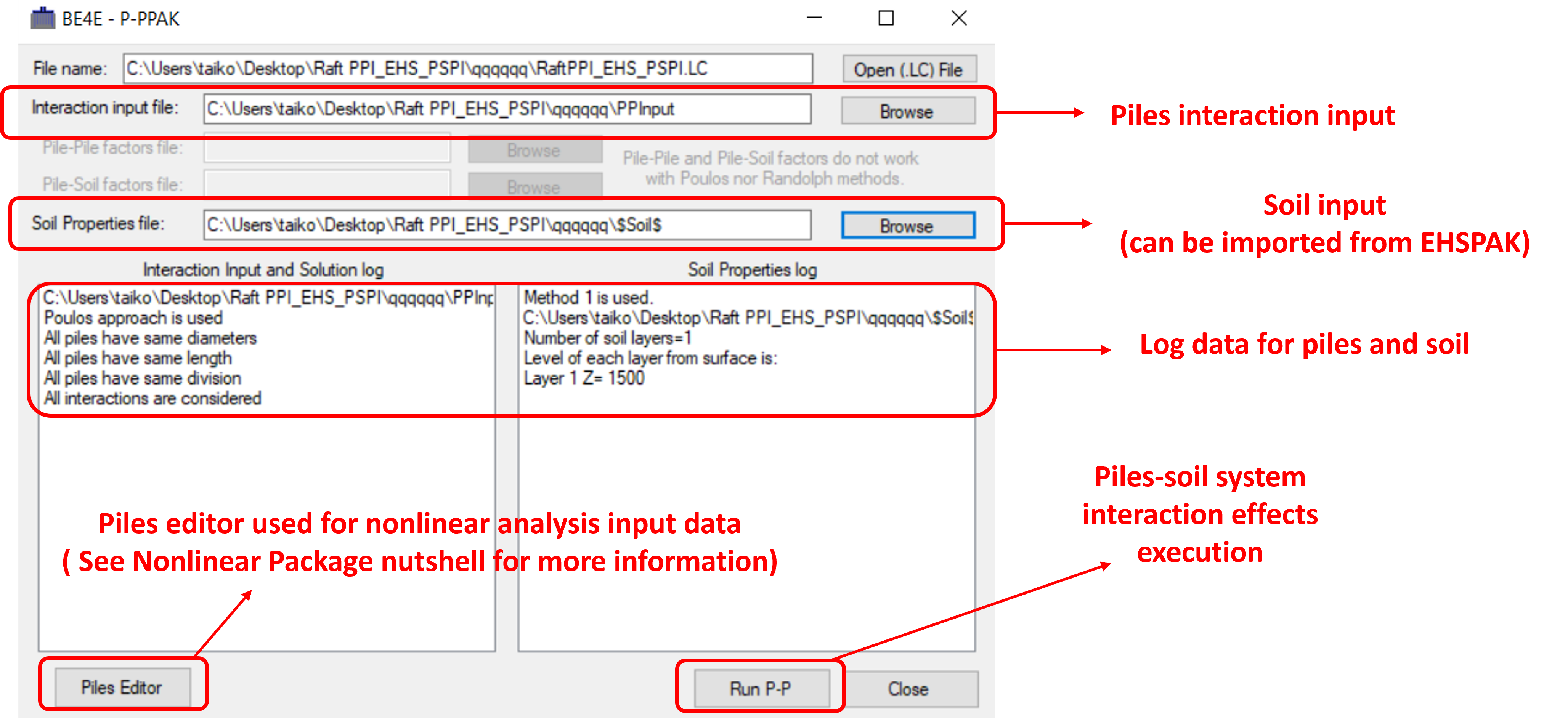 P-PPAK interface in PLPAK