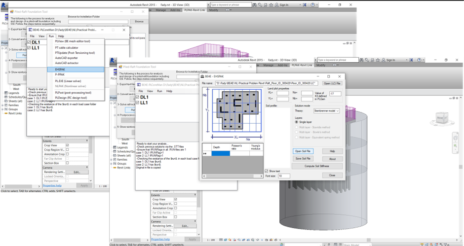 Export foundation from Autodesk Revit to PLPAK