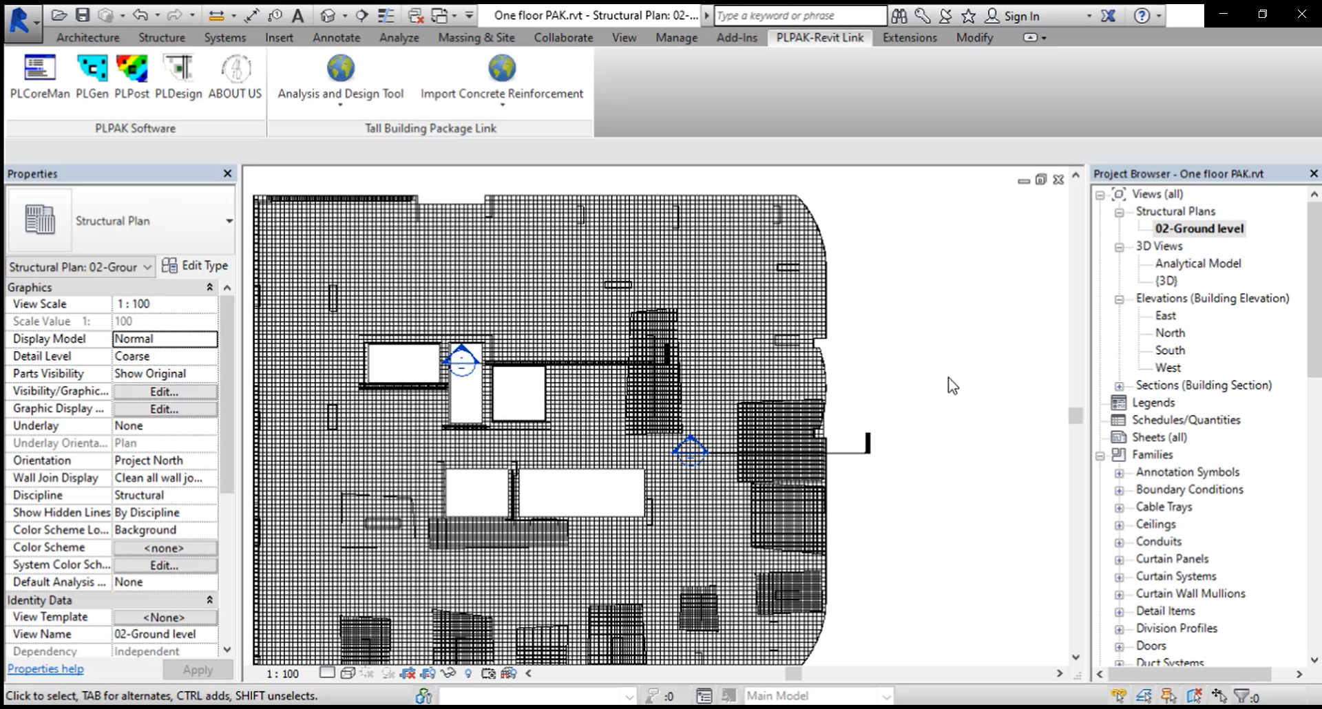 Practical slab reinforcement exported from PLPAK to Autodesk Revit