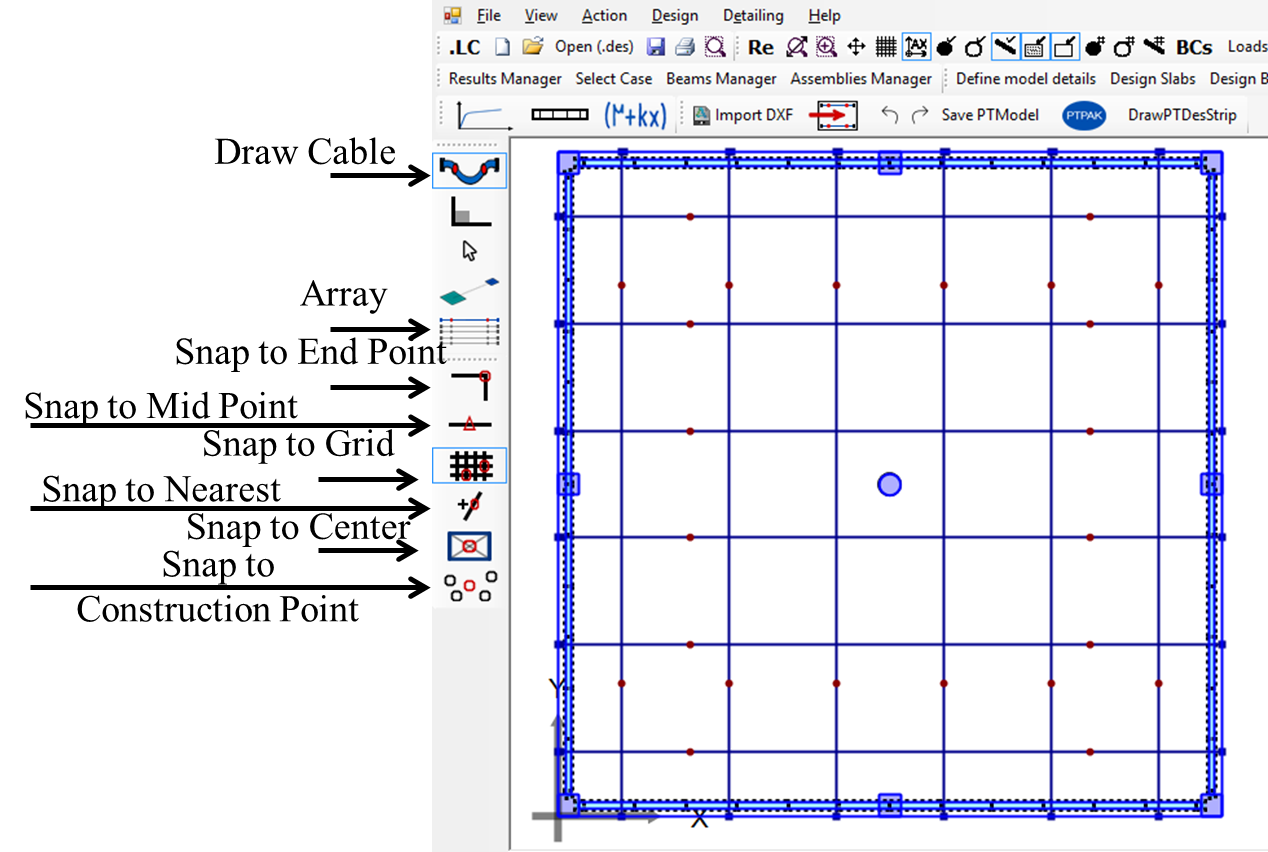 PLPAK post-tension tool interface